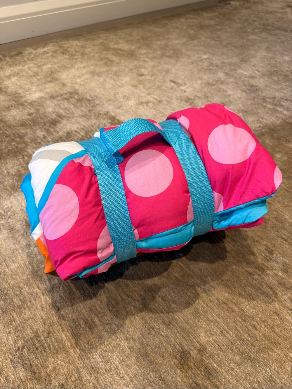 Cupcake Roll-Up Twin Sleeping Bag O/S